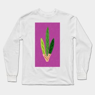 Lulav Magenta Print Long Sleeve T-Shirt